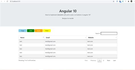 Export to PDF Employee Table に対する画像結果