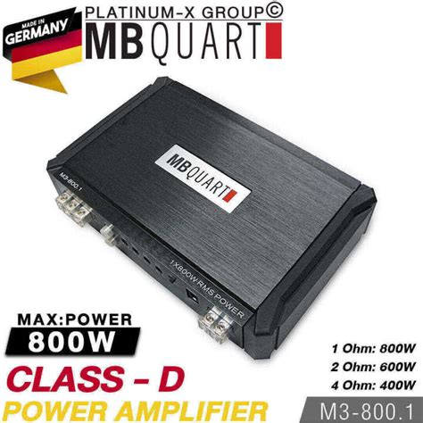 Image result for MB Quart 800W Amp