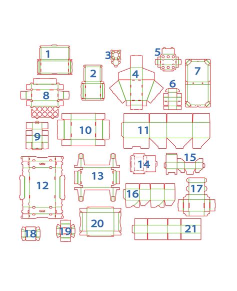 Box Template Using Cardboard に対する画像結果