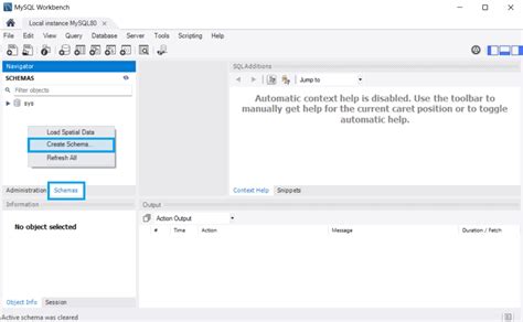What Is a Database Schema in MySQL Workbench に対する画像結果