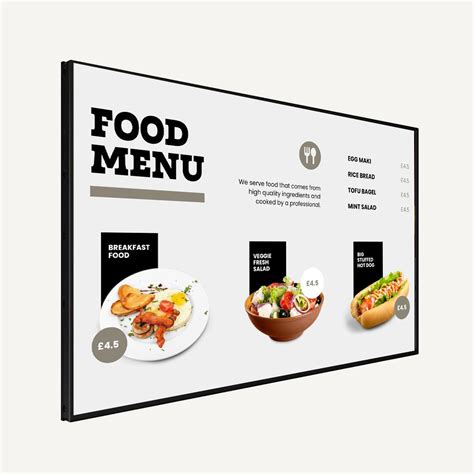 Image result for Menu Display Design Ideas