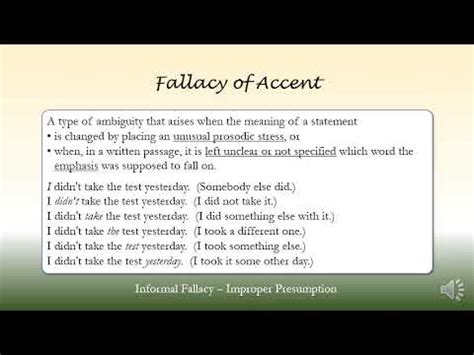 Image result for Fallacy of Accent Example Magazine Picture