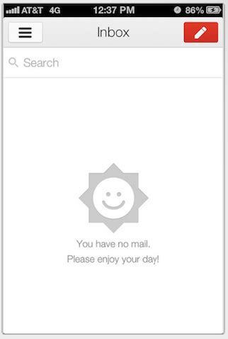 Image result for Empty Inbox Writing Email