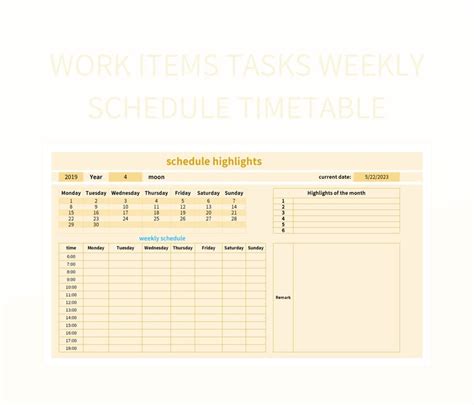 Image result for Time Table Format Excel