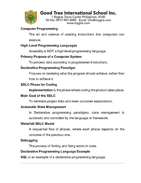 Image result for Computer Programme Review