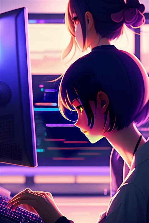 Image result for Computer Master Anime