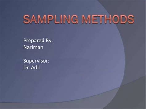 Sampling Methods Biology に対する画像結果