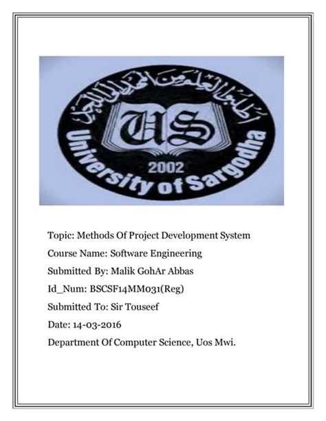 Toradh íomhá ar PowerPoint Slide of Software Engineering Waterfall Model