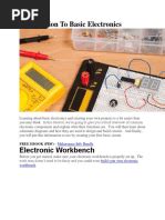 Image result for Basic Electronics Cheat Sheet
