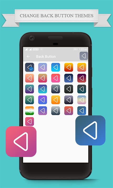 Image result for Android-App UI Back Button
