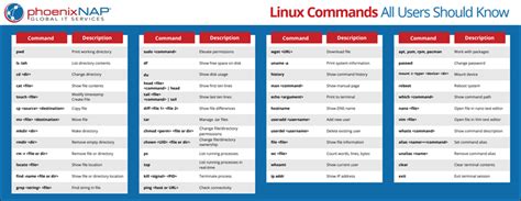 Image result for Linux Commands List with Examples