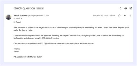 Image result for Sales Introduction Email Example