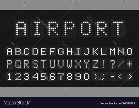 Toradh íomhá ar LED Numbers Font