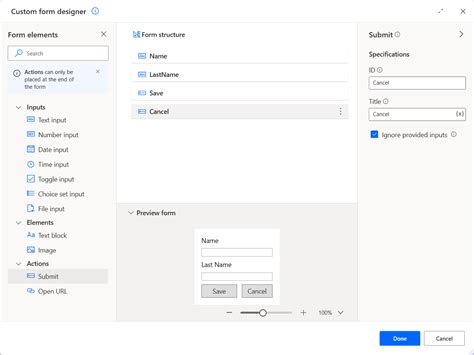 Image result for Power Automate Form Samples