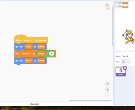 Jump Script Scratch માટે ઇમેજ પરિણામ