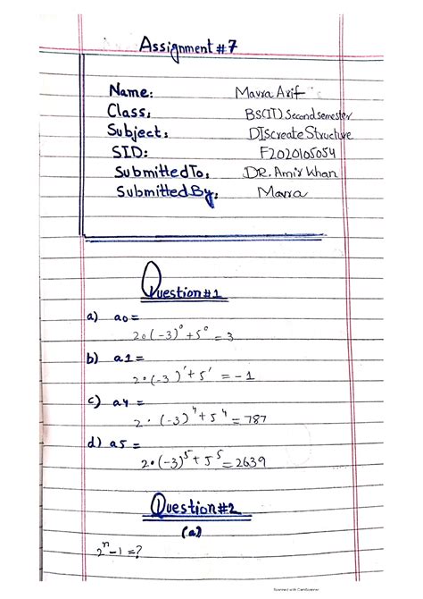 Toradh íomhá ar Assignment Problem 7
