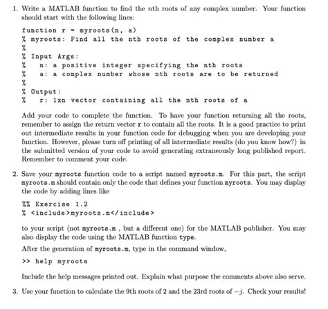 Afbeeldingsresultaten voor Nth Root MATLAB Use