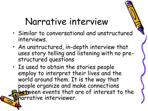 Image result for Narrative Interview Structure