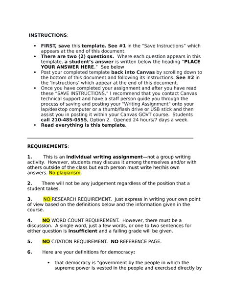 Toradh íomhá ar Assignment Format Example