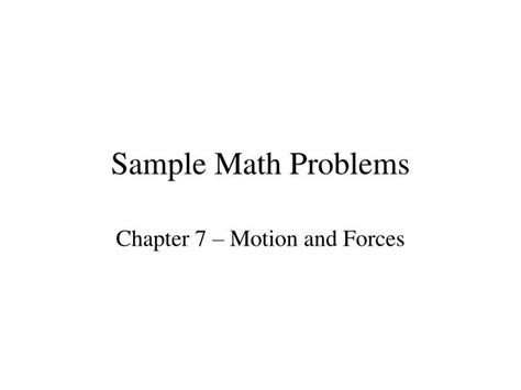 Toradh íomhá ar Show a Math Problem Sample