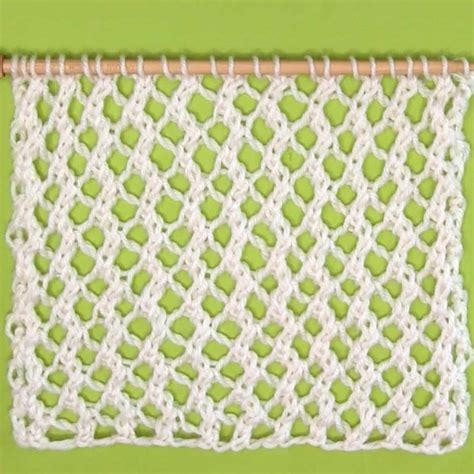 Afbeeldingsresultaten voor Knit Mesh Pattern