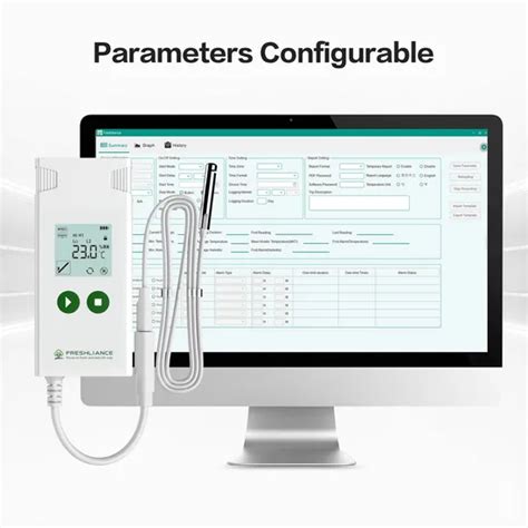 Afbeeldingsresultaten voor Temperature and Humidity Data Logger External Probe