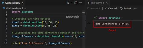Python Time Calculation に対する画像結果