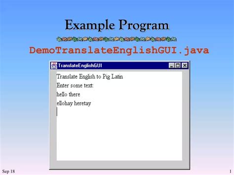 Image result for Example of a Program Presentation