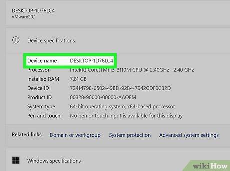 How to Find a Computer Name に対する画像結果