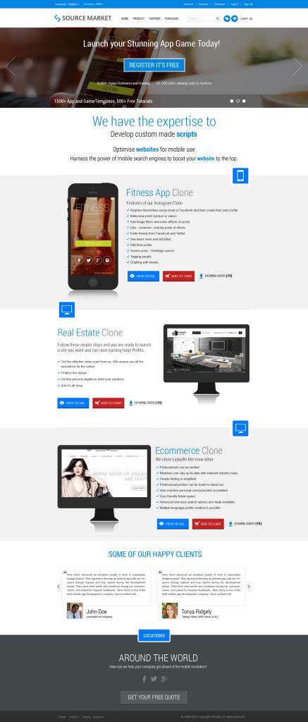 Image result for Web Template About Source Guide Code