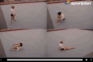 Toradh íomhá ar Straddle Stand Gymnastics