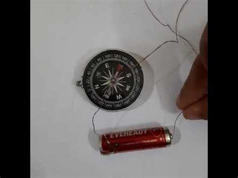 Toradh íomhá ar Form 2 Questionson Deflection of Compass Needle