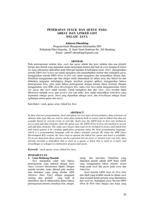 تصویر کا نتیجہ برائے Building a Stack and Queue Java
