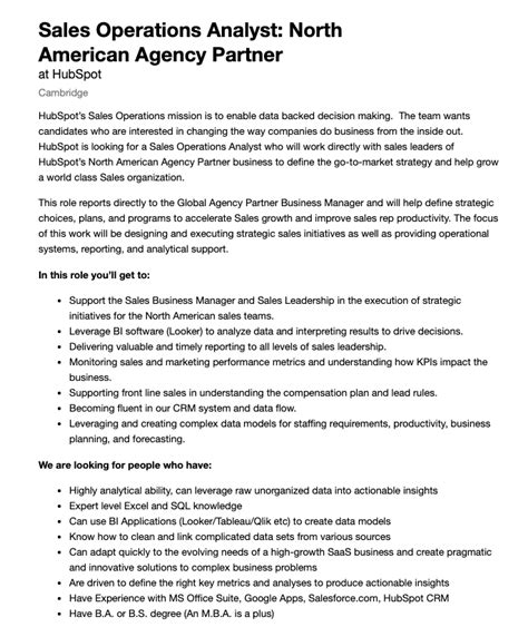 Image result for Operations Analyst Description