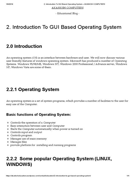 What Is GUI in Operating System に対する画像結果