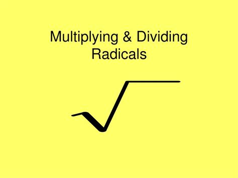 Image result for Multiplying Radicals