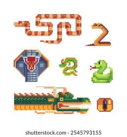 Toradh íomhá ar Python Snake Pixel