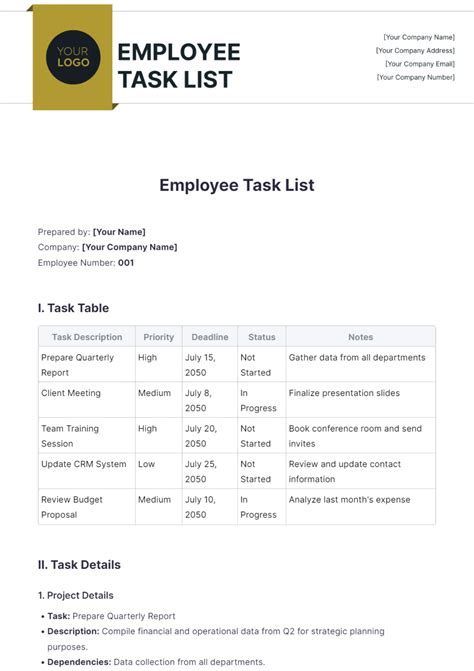 Image result for Employee Task Checklist Template