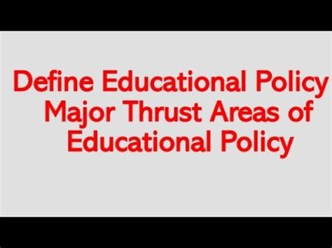 Afbeeldingsresultaten voor Education Policy Definition