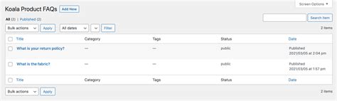 FAQ Manager Form に対する画像結果