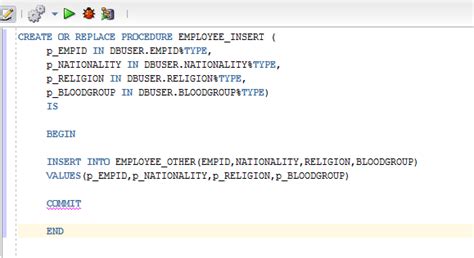 Image result for How to Run Sp in Oracle SQL Developer