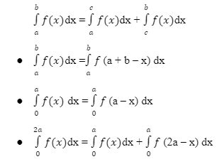 Image result for Integration Rules Properties Methods of Integration