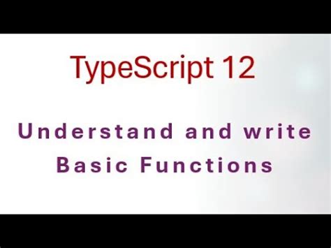 Image result for Simple TypeScript Code for Functions Examples