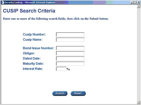 Image result for CUSIP Code