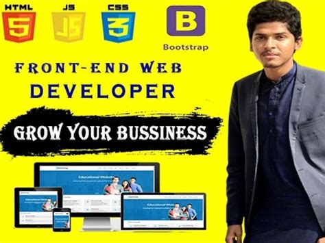 Image result for Example for Web Developer Use HTML and CSS and Bootstrap