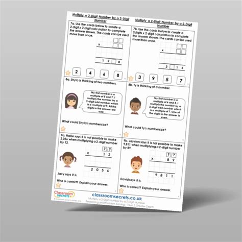 Image result for Problem Solving Multiply 2-Digit Numbers