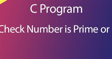 Image result for Source Code of Check Prime Number