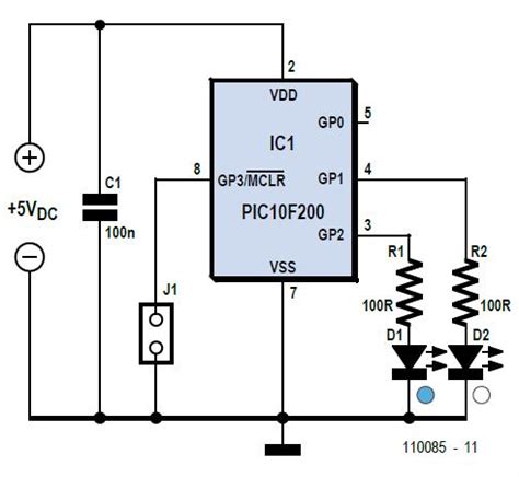 Programming a PIC10F200 Microcontroller Example に対する画像結果