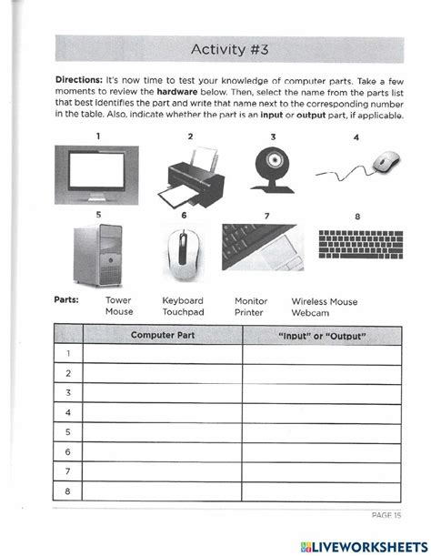 Worksheet On Computer Studies に対する画像結果