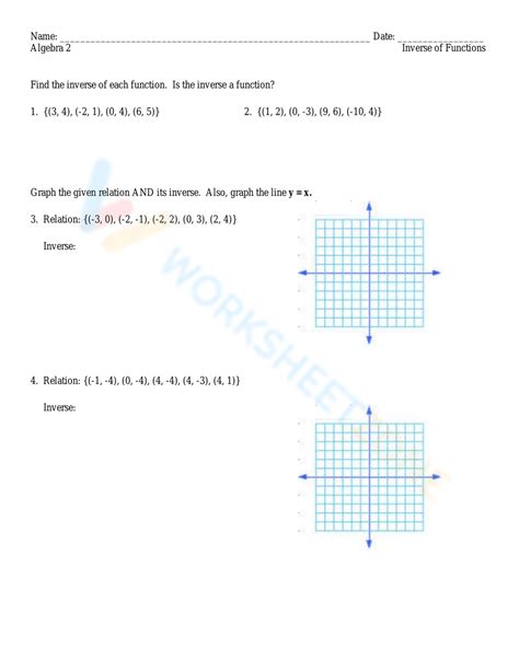 Image result for Inverted Function Rule Worksheet